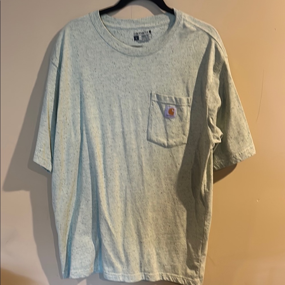 Carhartt Mint Green Speckled T-Shirt